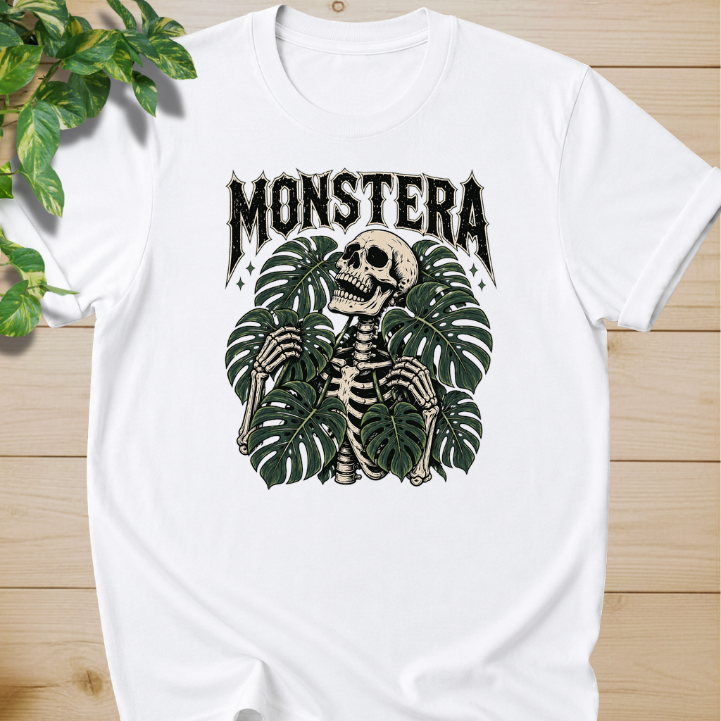 Monstera Skeleton T-shirt