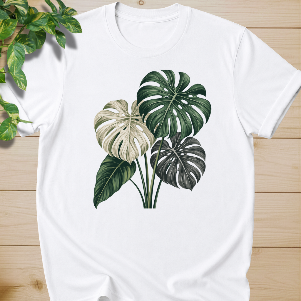 Monstera Leaf Botanical #2 T-shirt