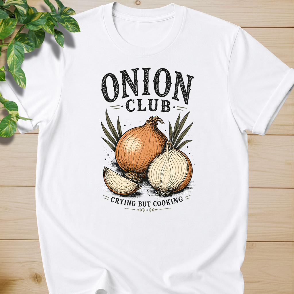 Onion Club – Crying But Cooking T-shirt