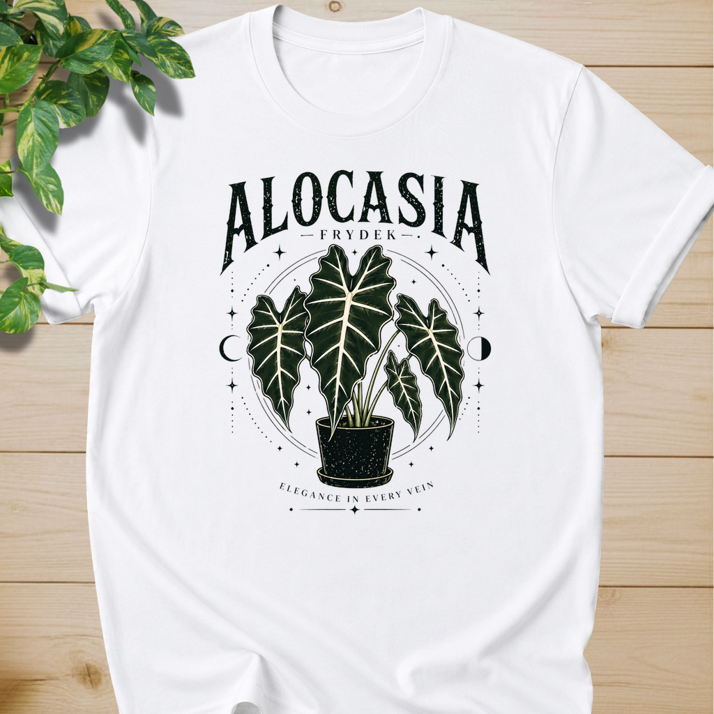 Alocasia Frydek – Elegance in Every Vein Graphic