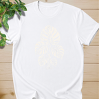 Linocut Monstera T-shirt